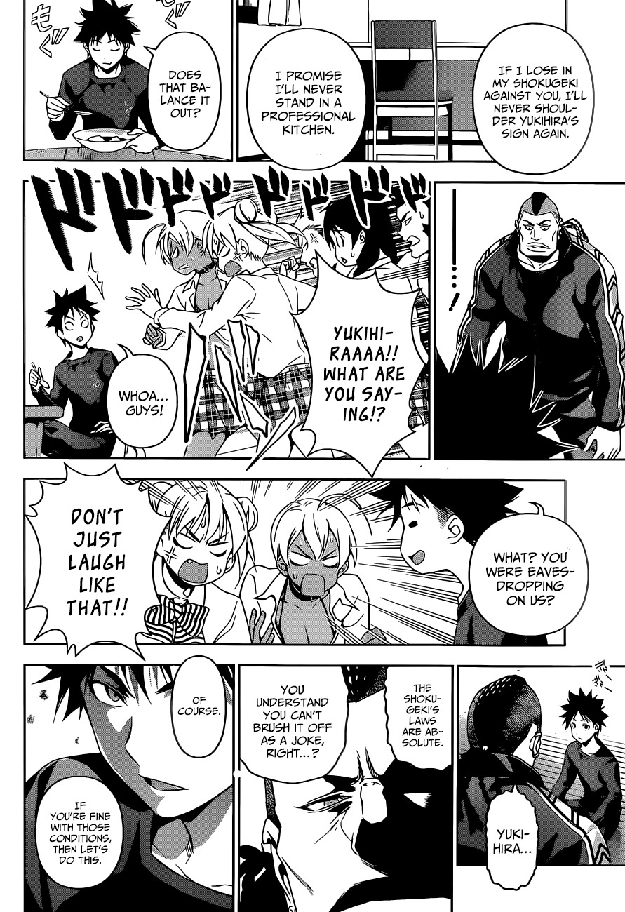 Shokugeki no Soma Chapter 80 page 18 - Chapter 80 : The Conditions for the Challenge