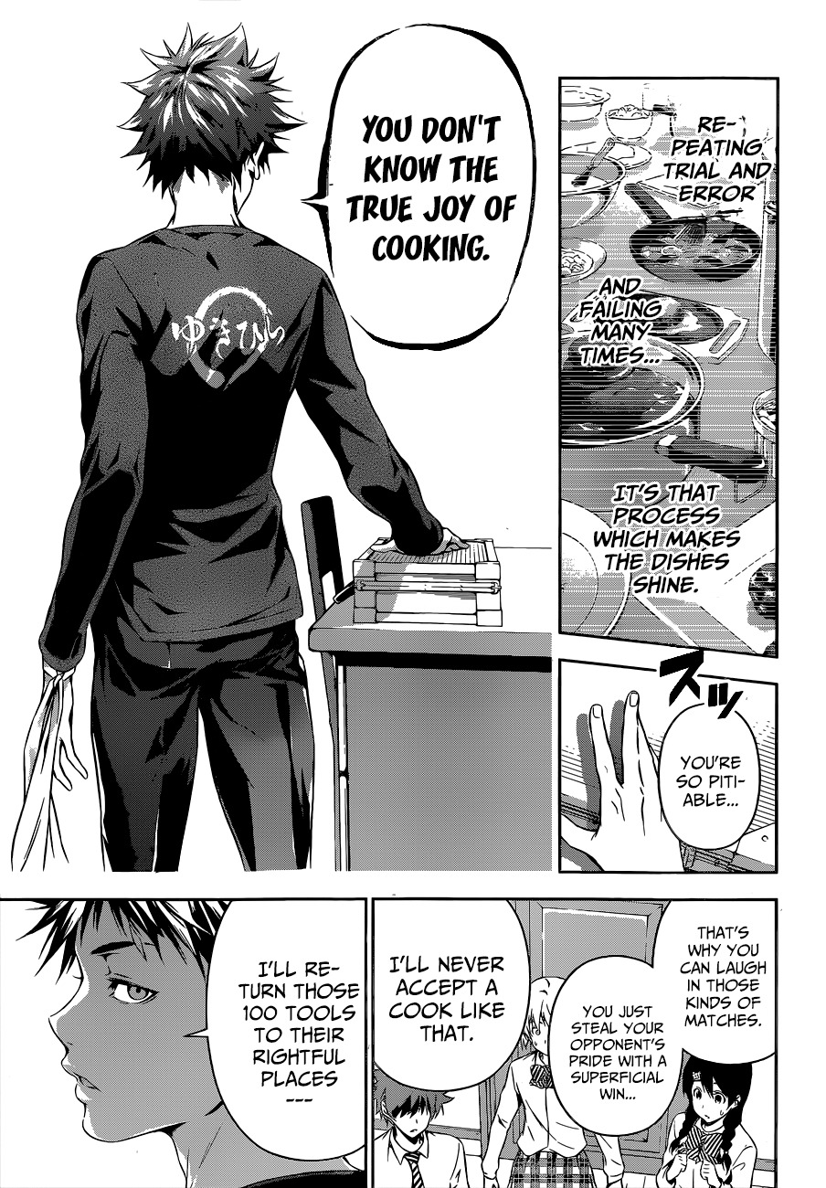 Shokugeki no Soma Chapter 81 page 8 - Chapter 81 : The Observer Arrives
