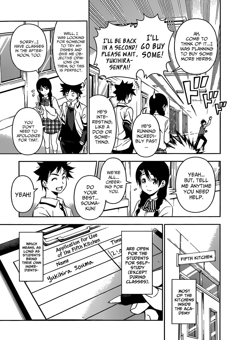 Shokugeki no Soma Chapter 82 page 6 - Chapter 82 : Starting Line