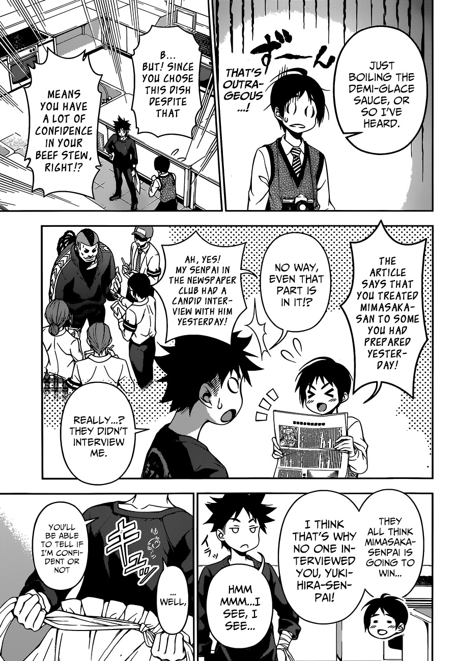Shokugeki no Soma Chapter 82 page 8 - Chapter 82 : Starting Line