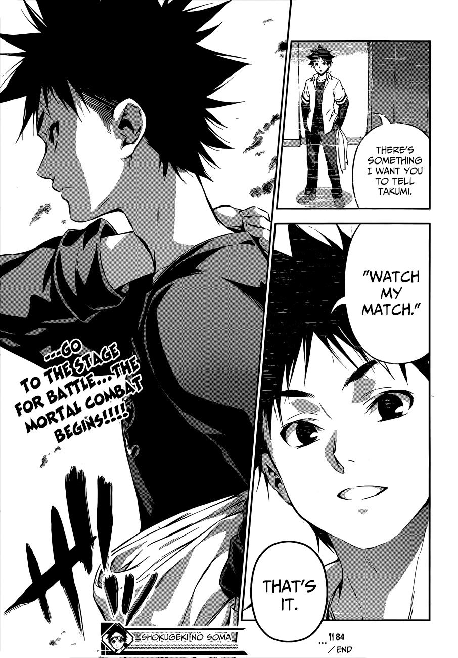 Shokugeki no Soma Chapter 84 page 21 - Chapter 84 : Hidden Assignment