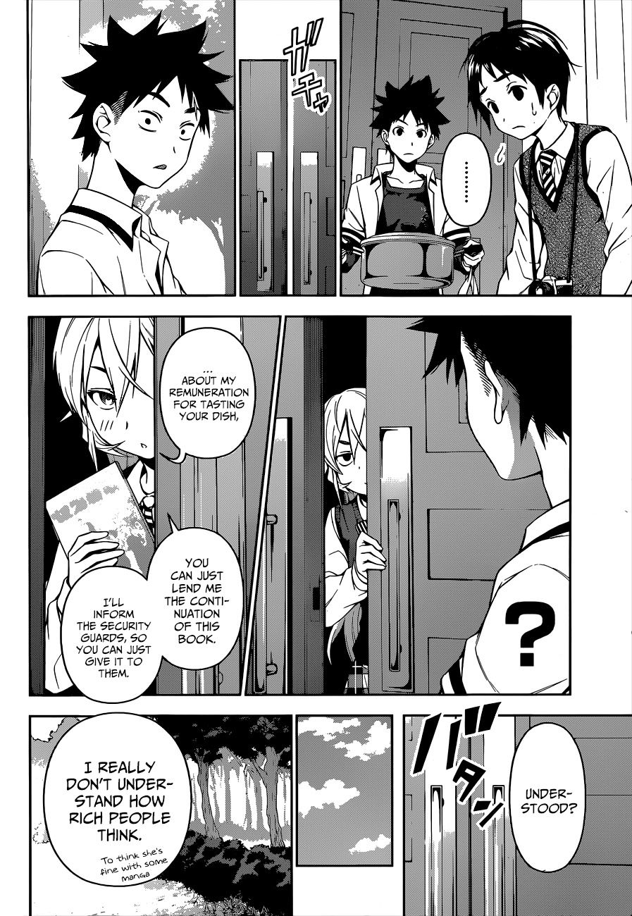 Shokugeki no Soma Chapter 84 page 8 - Chapter 84 : Hidden Assignment