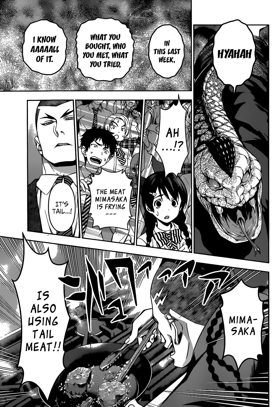 Shokugeki no Soma Chapter 85 page 17 - Chapter 85 : The First Bite's Secret