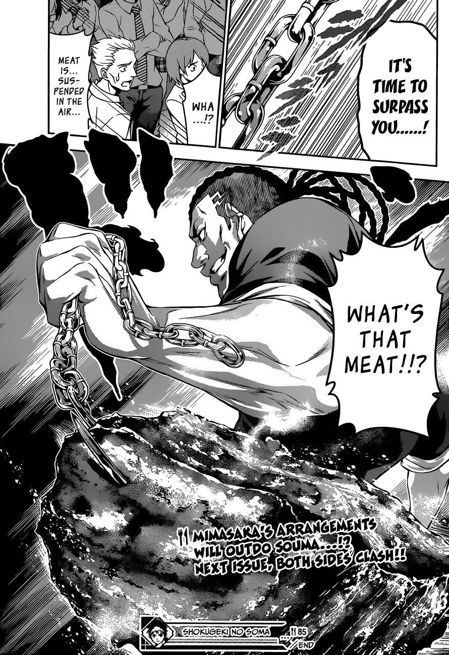 Shokugeki no Soma Chapter 85 page 19 - Chapter 85 : The First Bite's Secret