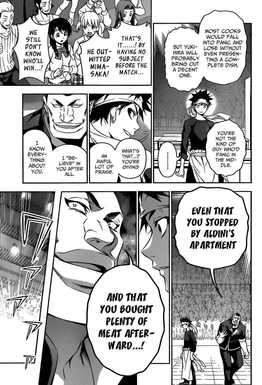 Shokugeki no Soma Chapter 87 page 8 - Chapter 87 : Secret Plan