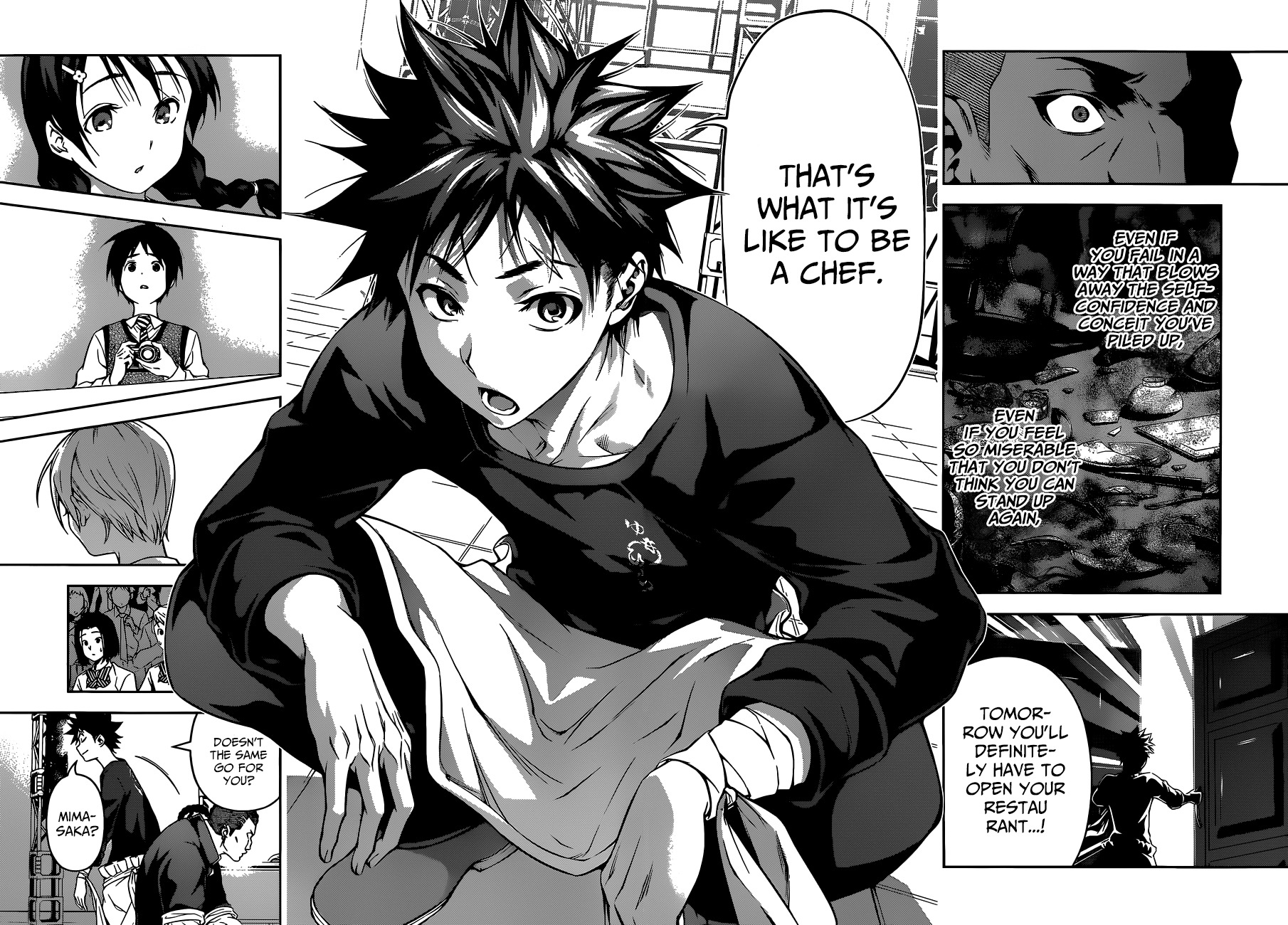 Shokugeki no Soma Chapter 89 page 15 - Chapter 89 : Morning Will Come Again
