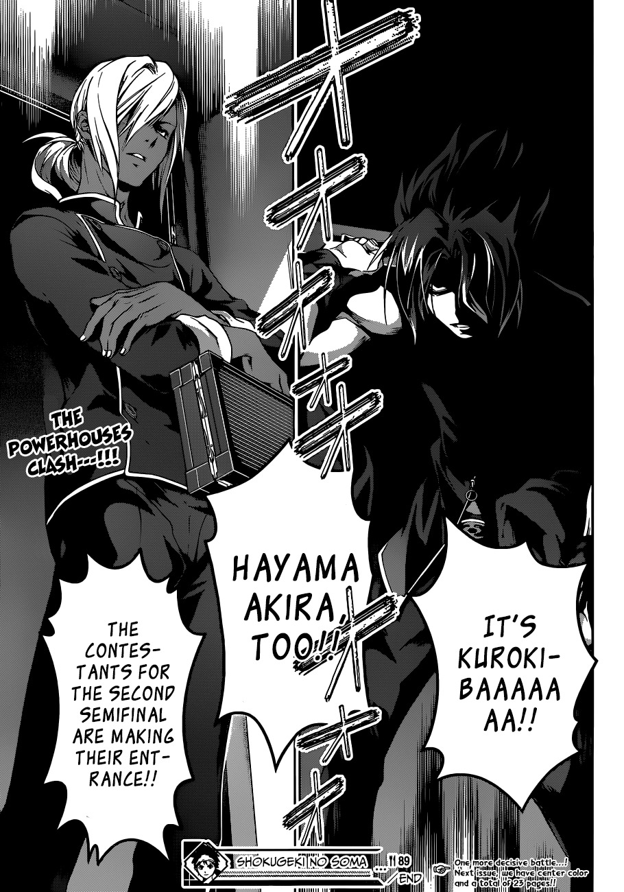 Shokugeki no Soma Chapter 89 page 19 - Chapter 89 : Morning Will Come Again
