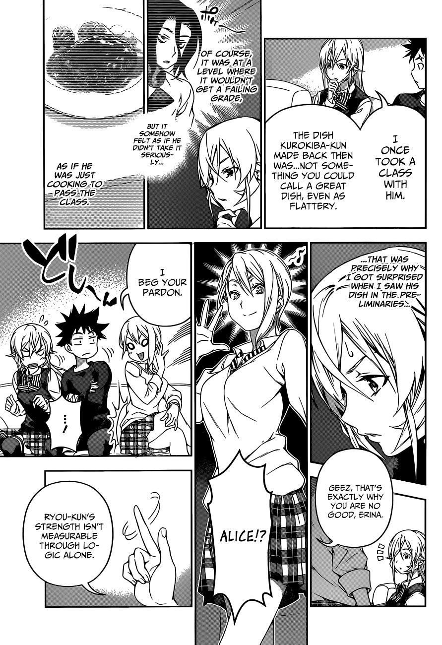 Shokugeki no Soma Chapter 90 page 12 - Chapter 90 : Iron Will, Heart of Steel