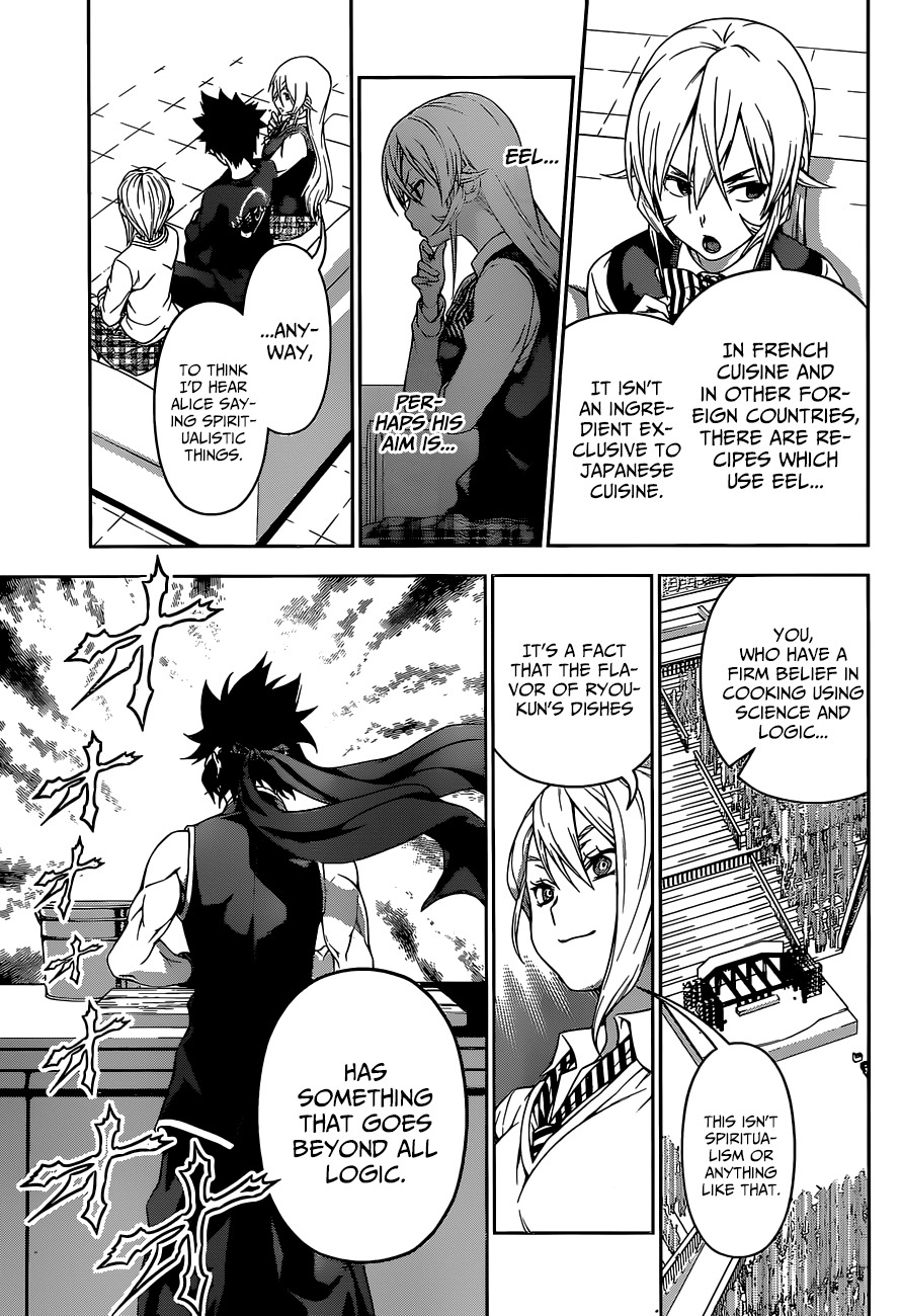 Shokugeki no Soma Chapter 90 page 14 - Chapter 90 : Iron Will, Heart of Steel