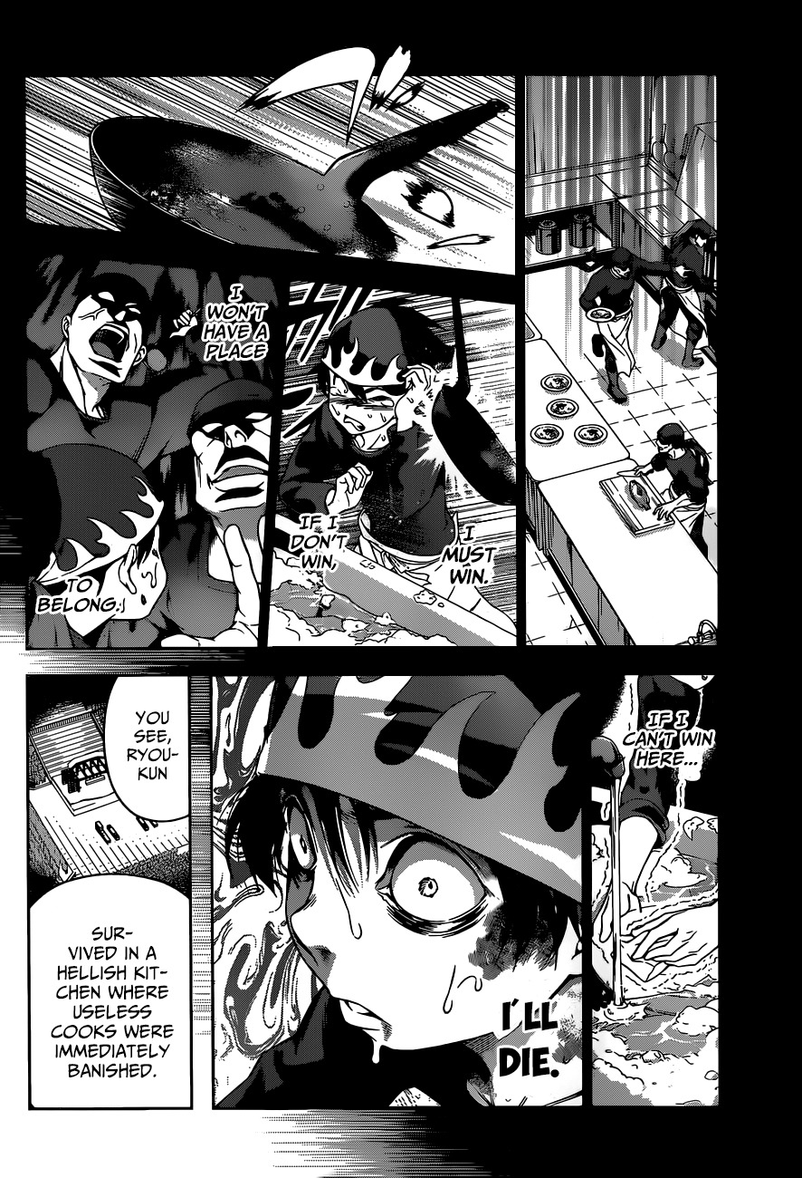 Shokugeki no Soma Chapter 90 page 15 - Chapter 90 : Iron Will, Heart of Steel
