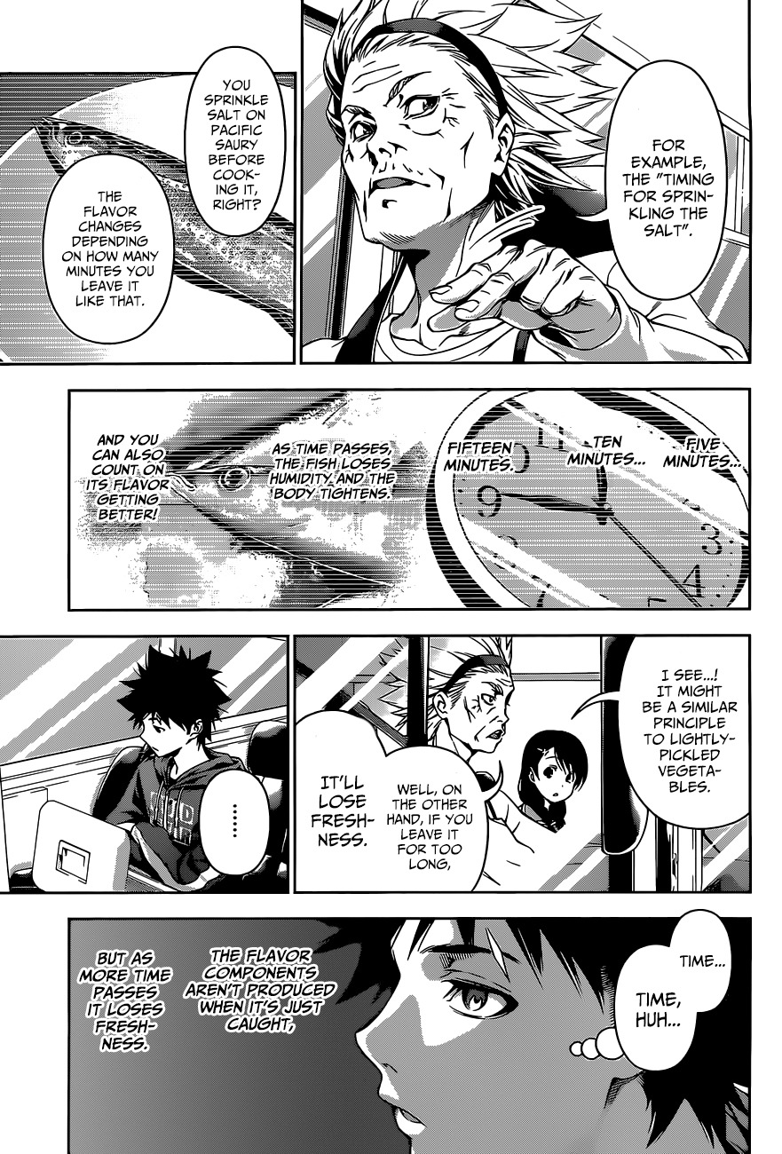Shokugeki no Soma Chapter 95 page 17 - Chapter 95 : A Batttle Surrounding The "Season"