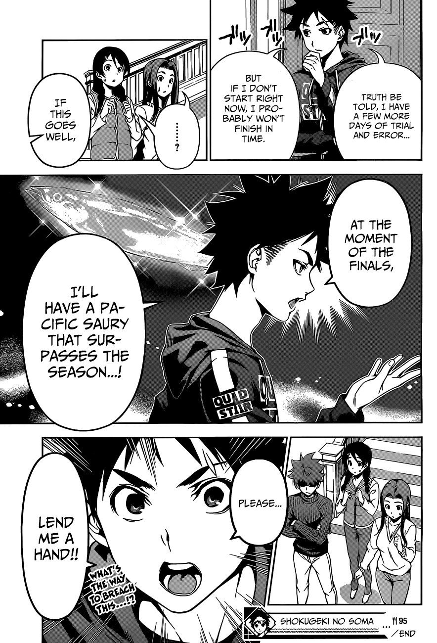 Shokugeki no Soma Chapter 95 page 21 - Chapter 95 : A Batttle Surrounding The "Season"