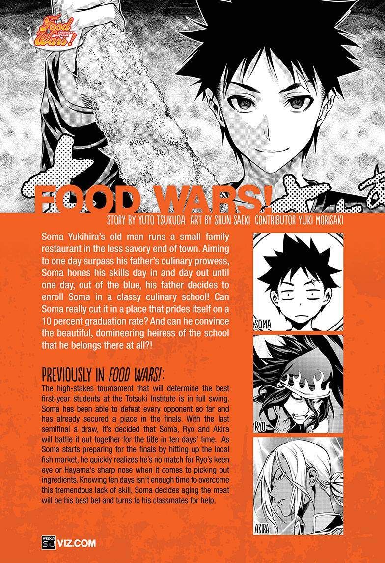 Shokugeki no Soma Chapter 97 page 1 - Chapter 97 : Moonlight Memories