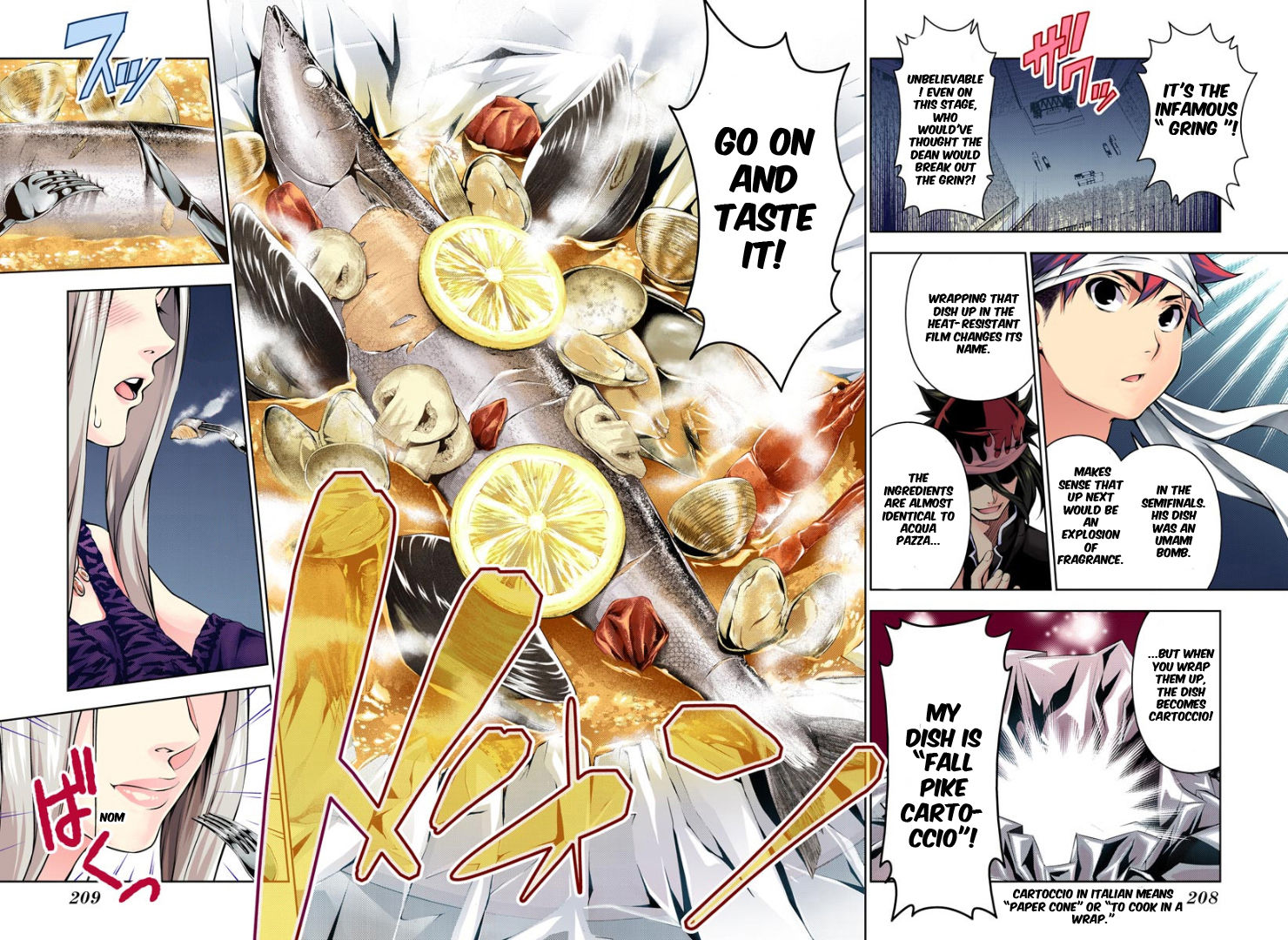 Shokugeki no Soma Chapter 99 page 11 - Chapter 99 : A Fang to Spearhead the Attack