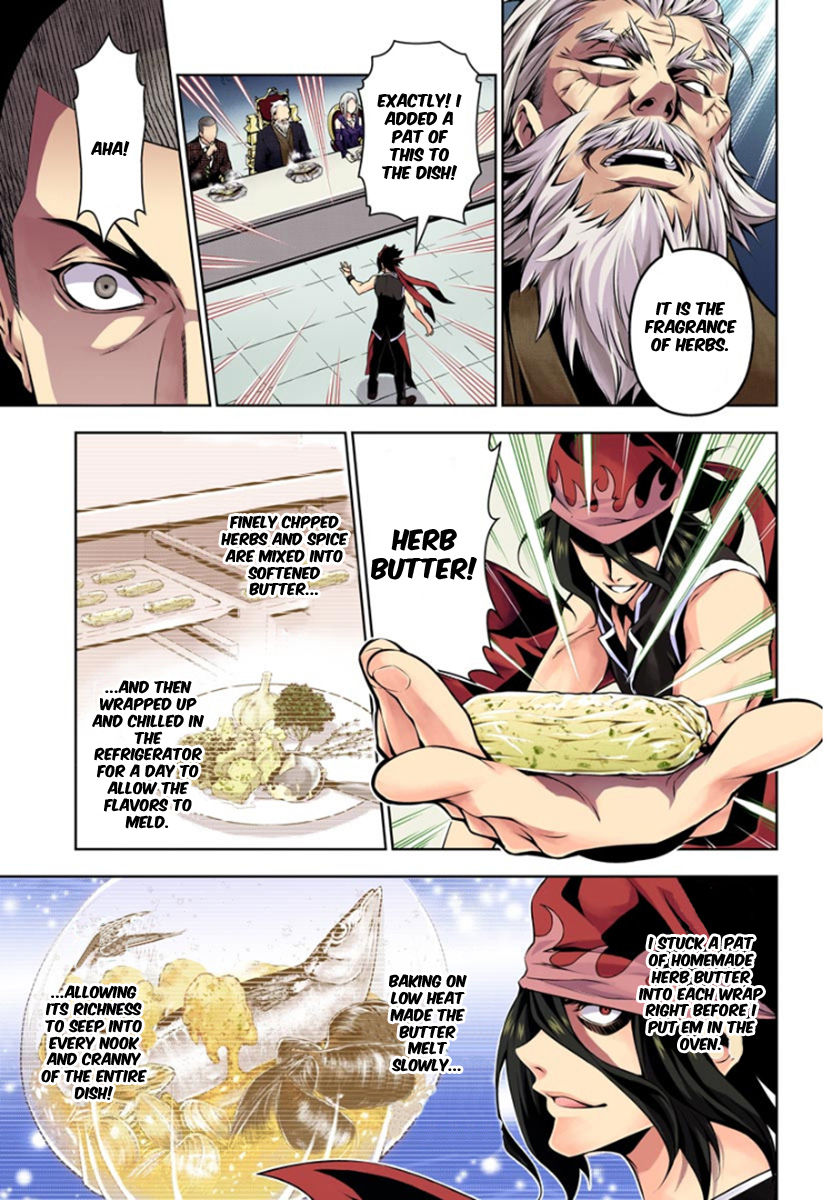Shokugeki no Soma Chapter 99 page 13 - Chapter 99 : A Fang to Spearhead the Attack