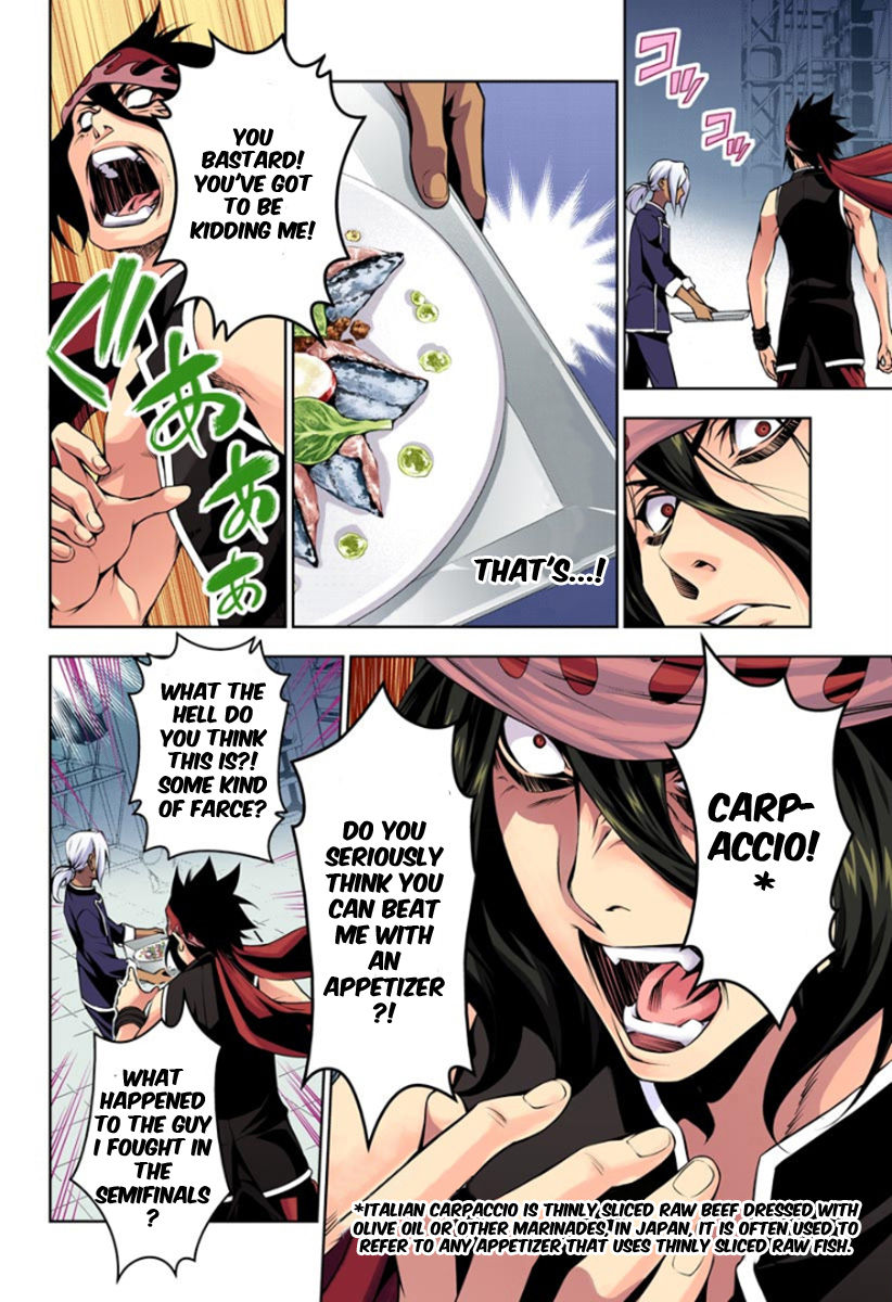 Shokugeki no Soma Chapter 99 page 18 - Chapter 99 : A Fang to Spearhead the Attack