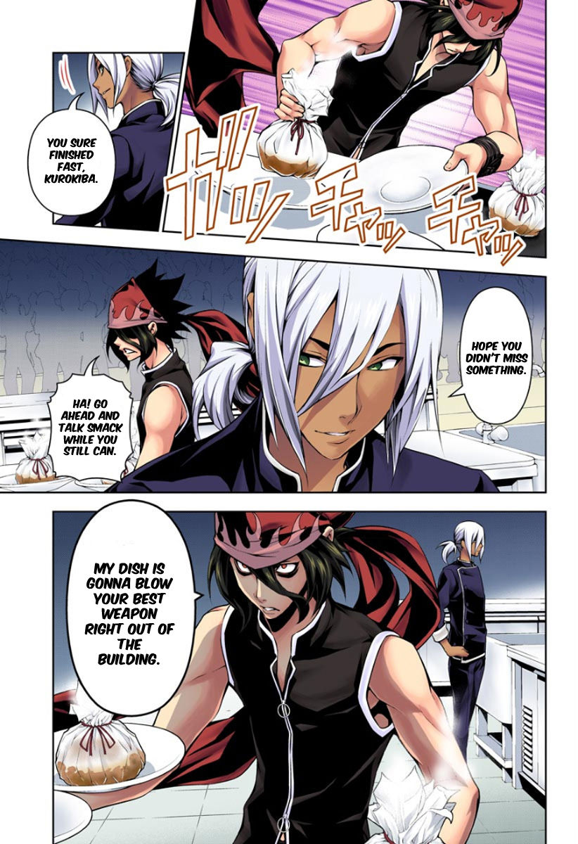 Shokugeki no Soma Chapter 99 page 4 - Chapter 99 : A Fang to Spearhead the Attack