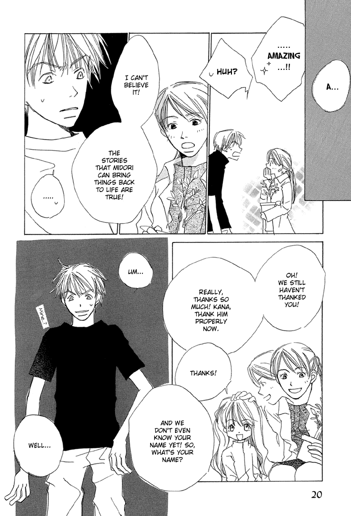 Shokugyou Tenshi Chapter 1 page 21 - Chapter 1: Midori no Hito (The Green Man)