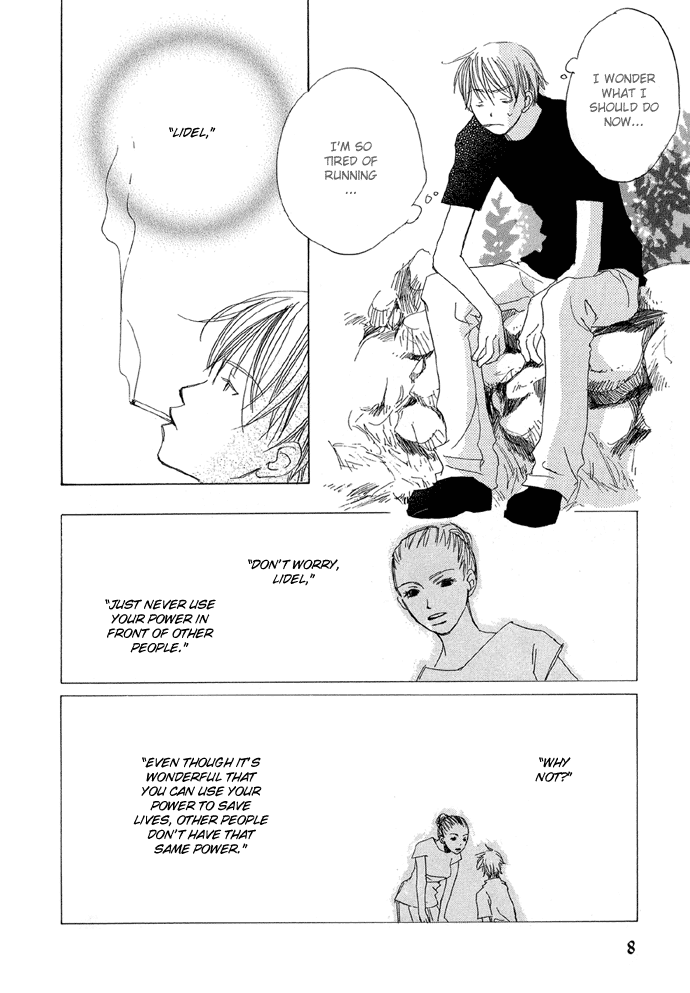 Shokugyou Tenshi Chapter 1 page 9 - Chapter 1: Midori no Hito (The Green Man)