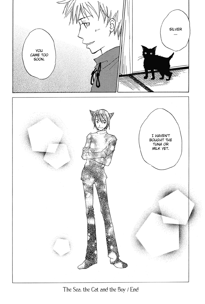 Shokugyou Tenshi Chapter 3 page 46 - Chapter 3: The Sea, the Cat and the Boy