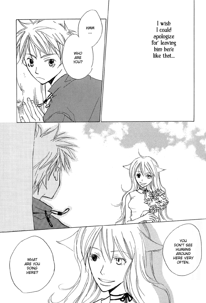 Shokugyou Tenshi Chapter 3 page 8 - Chapter 3: The Sea, the Cat and the Boy
