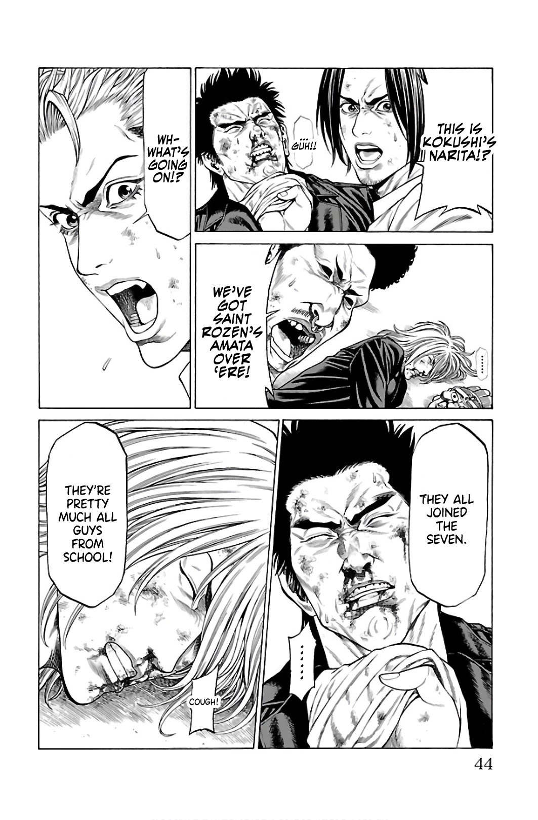 Shonan Seven Chapter 52 page 37 - Chapter 52: Clash!!!