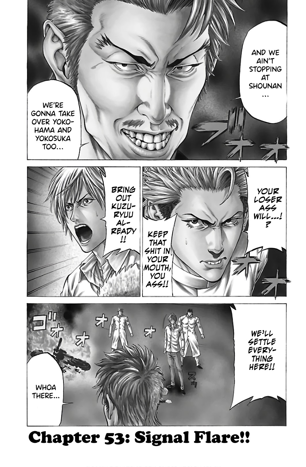 Shonan Seven Chapter 53 page 1 - Chapter 53: Signal Flare!!