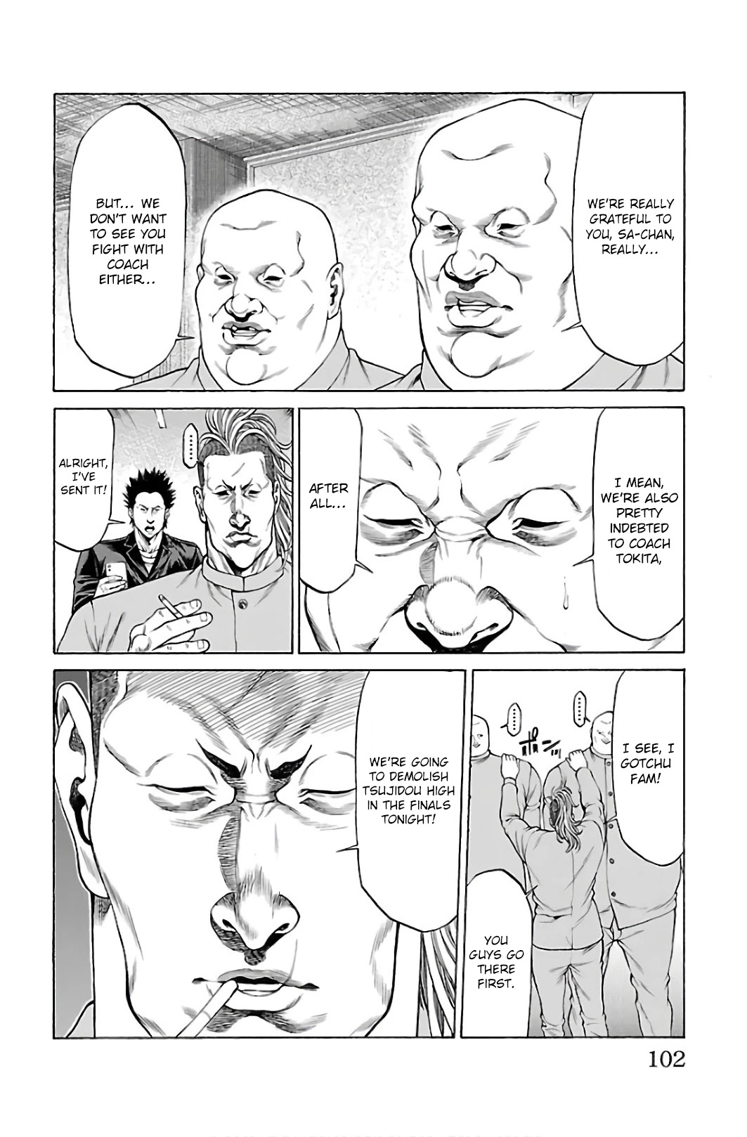 Shonan Seven Chapter 54 page 4 - Chapter 54: Final Match Begins!!