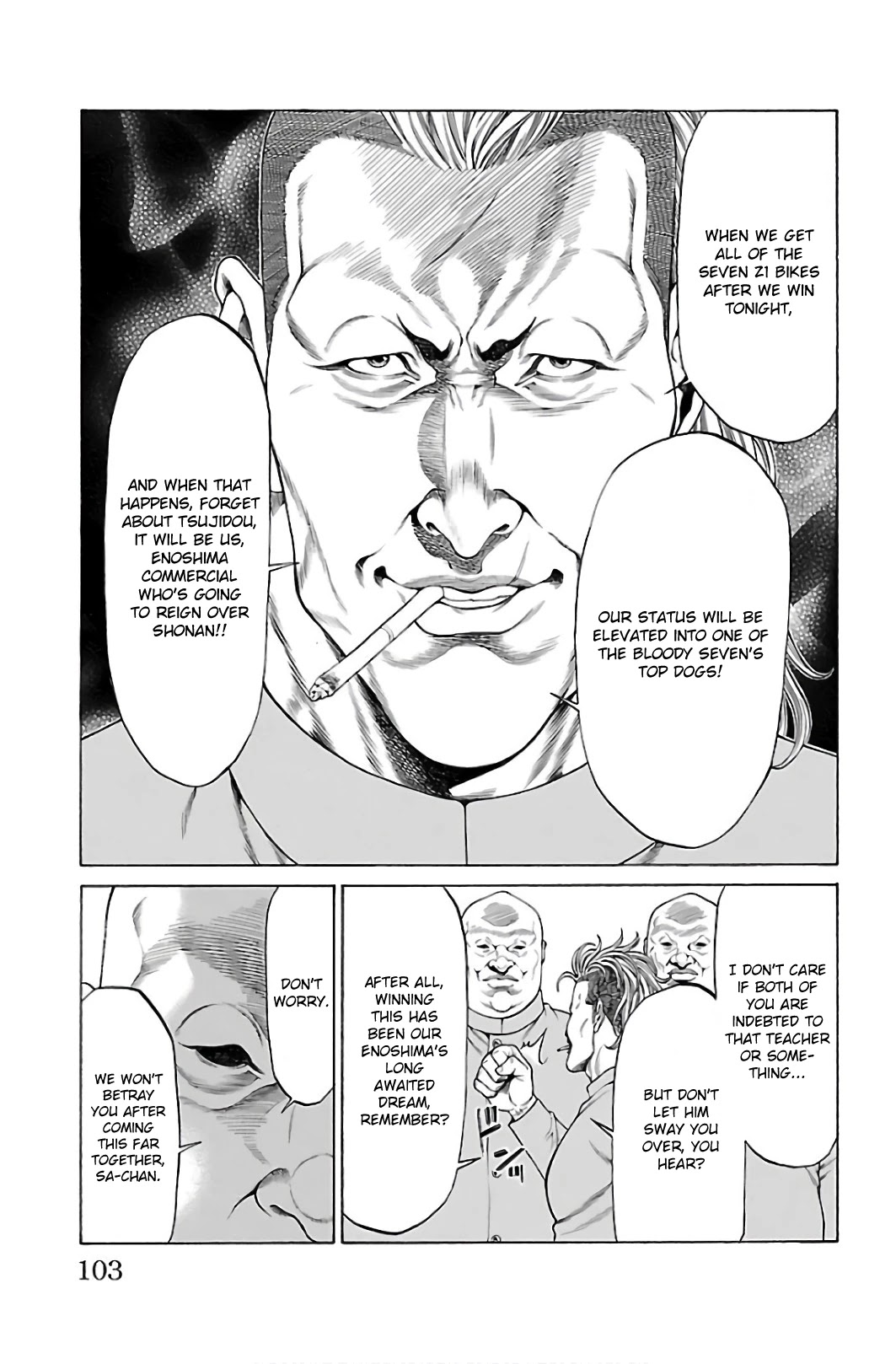 Shonan Seven Chapter 54 page 5 - Chapter 54: Final Match Begins!!
