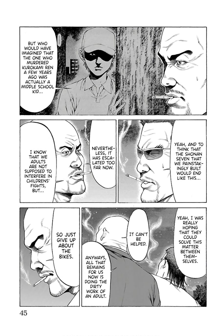 Shonan Seven Chapter 56 page 38 - Chapter 56: Tougou Masakatsu