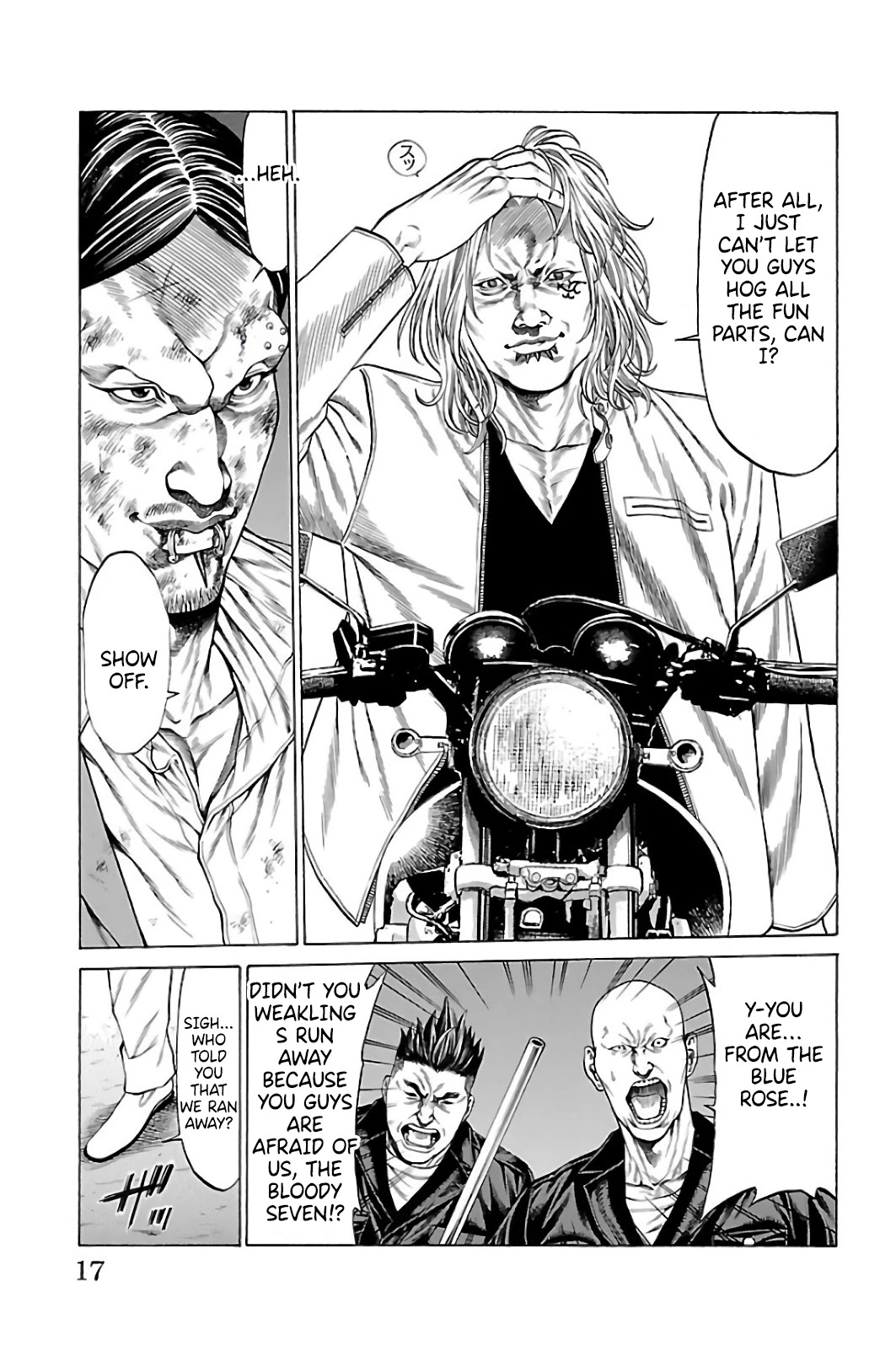 Shonan Seven Chapter 60 page 13 - Chapter 60: All Aboard!!!