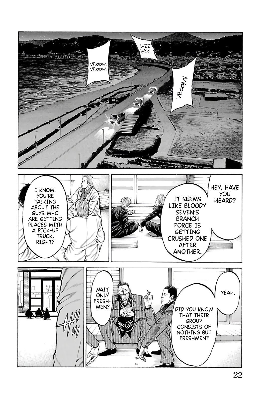 Shonan Seven Chapter 60 page 18 - Chapter 60: All Aboard!!!