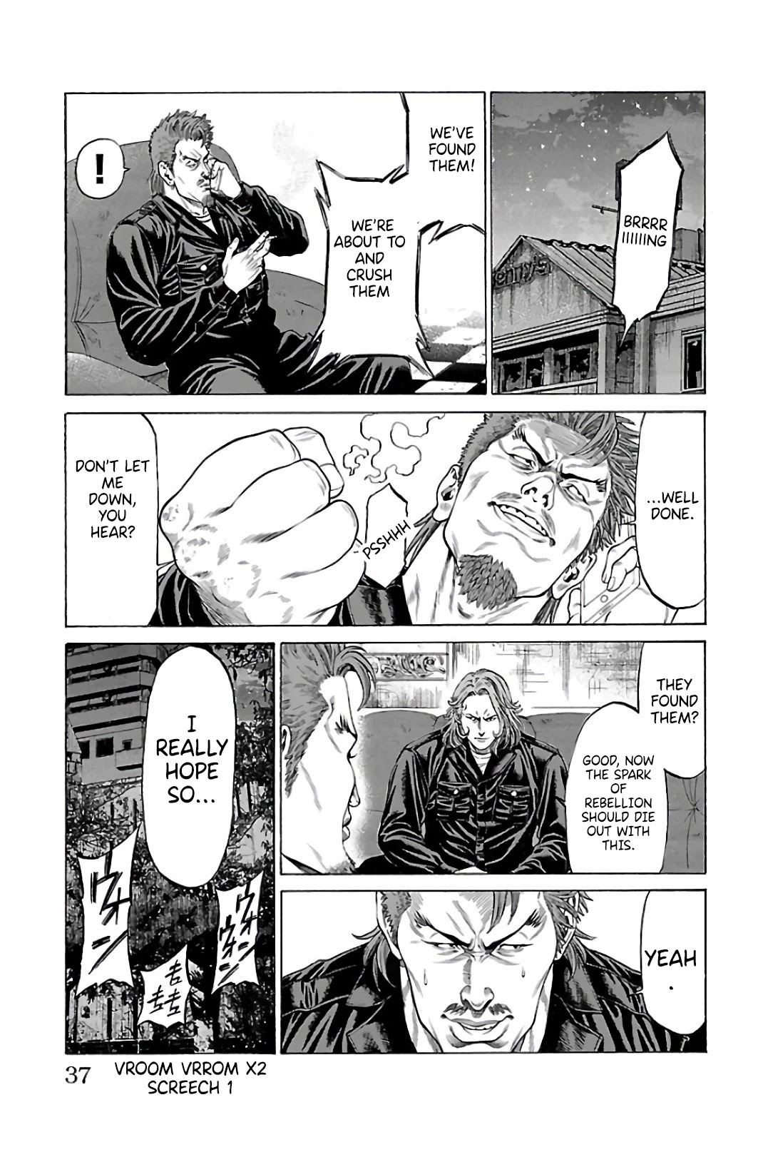 Shonan Seven Chapter 60 page 33 - Chapter 60: All Aboard!!!