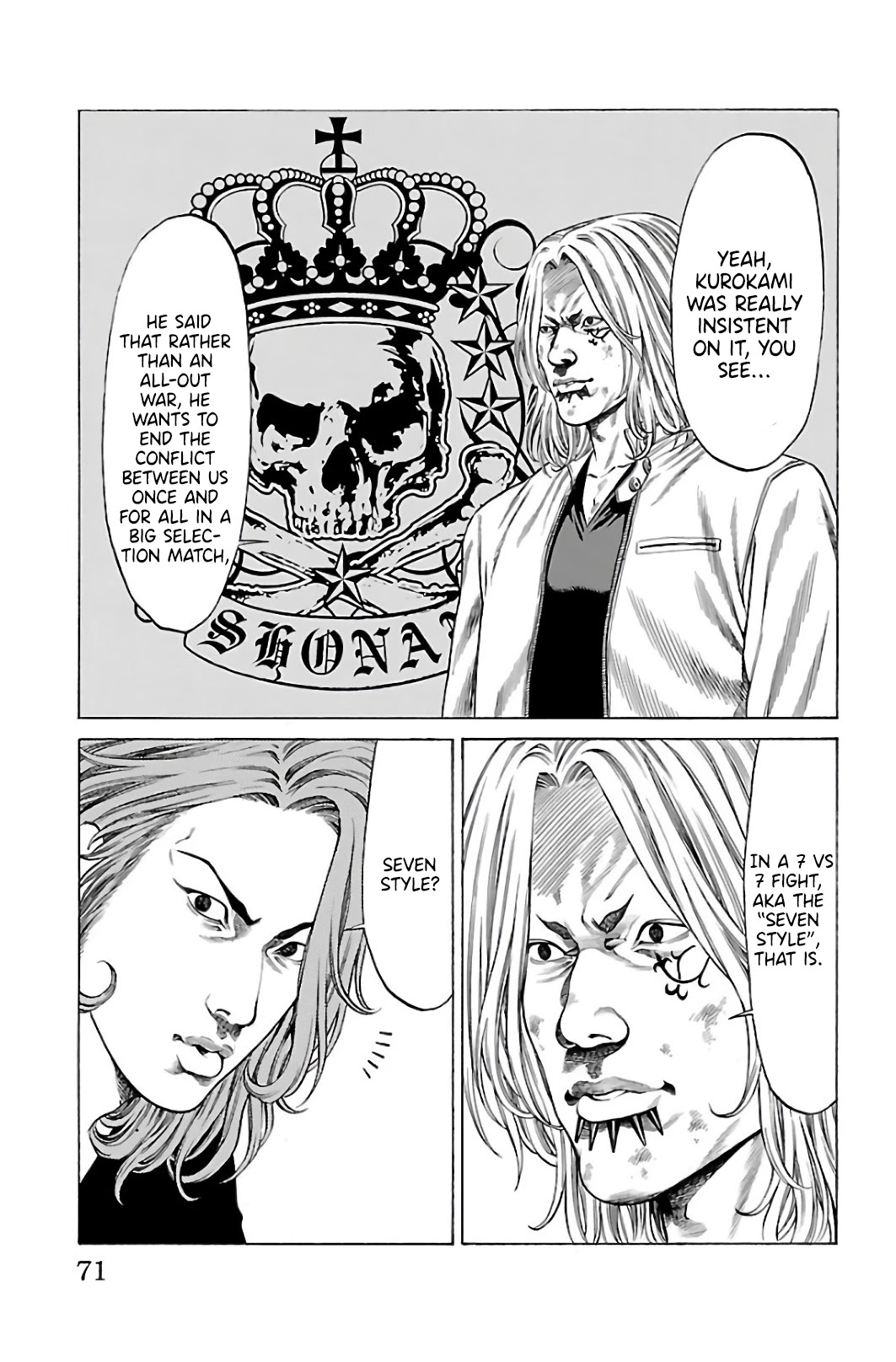 Shonan Seven Chapter 61 page 20 - Chapter 61: Seven Style!!!