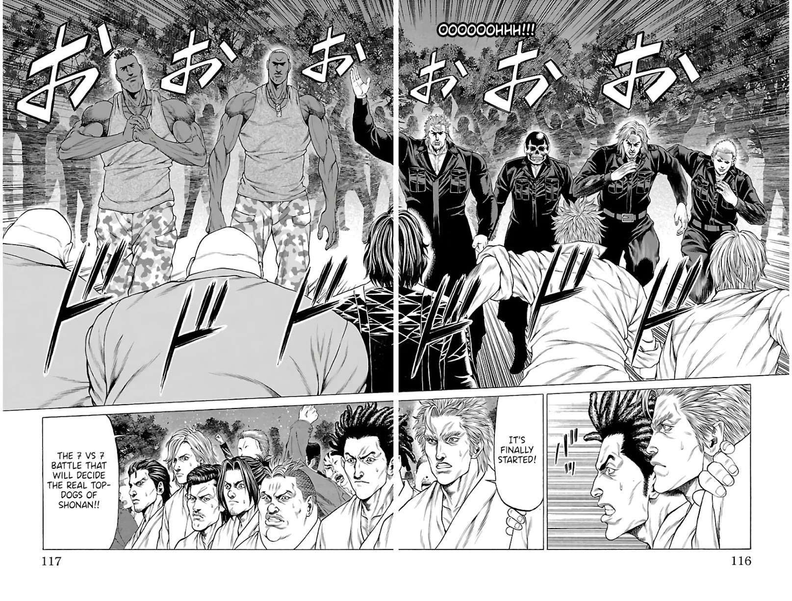 Shonan Seven Chapter 62 page 16 - Chapter 62: Battle for the Top!!