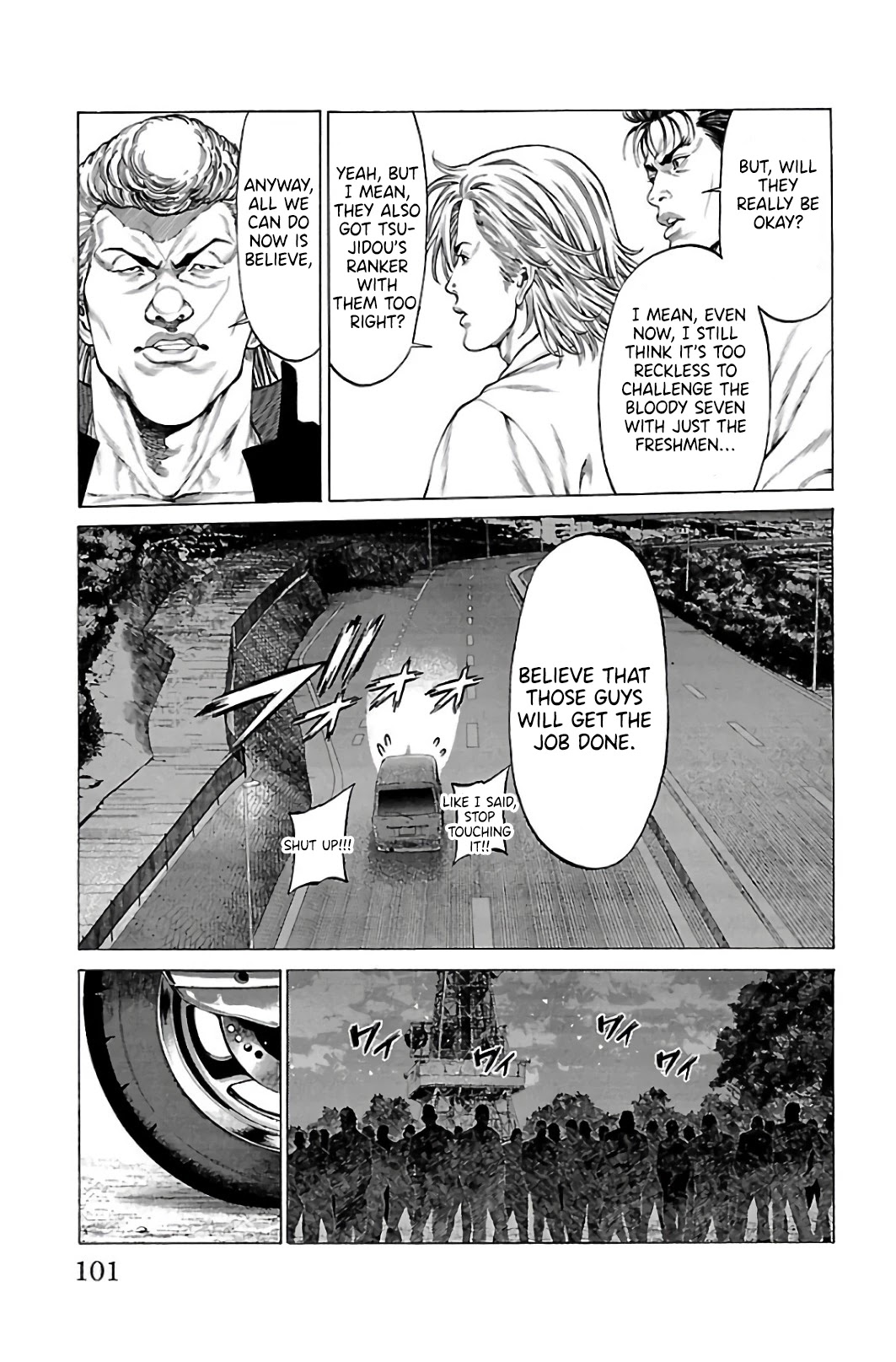 Shonan Seven Chapter 62 page 3 - Chapter 62: Battle for the Top!!