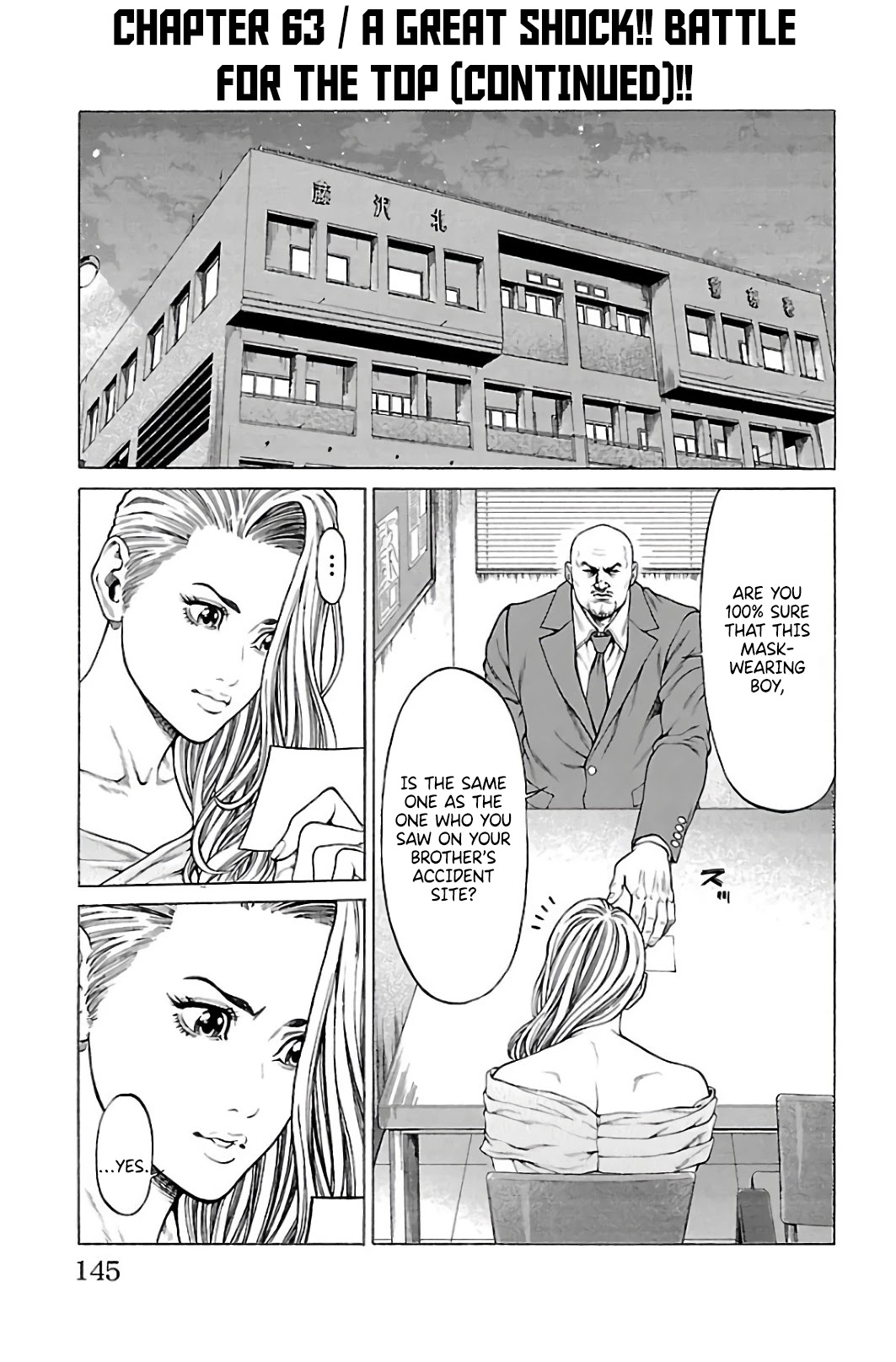 Shonan Seven Chapter 63 page 1 - Chapter 63: A Great Shock!! Battle for the Top
