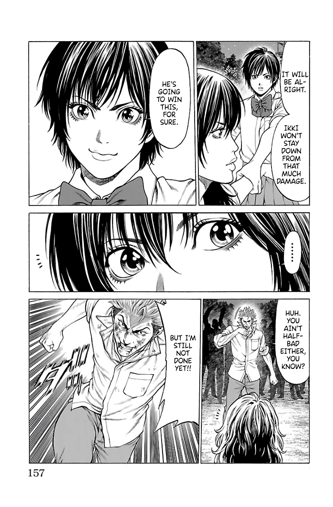 Shonan Seven Chapter 63 page 13 - Chapter 63: A Great Shock!! Battle for the Top