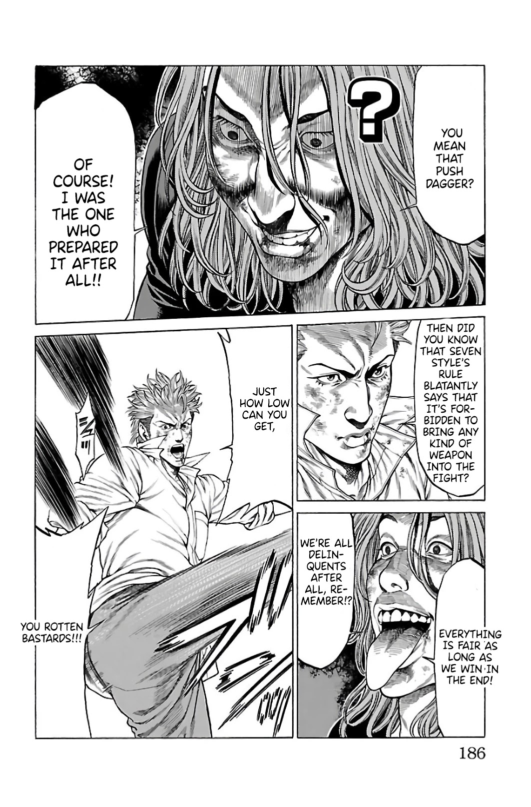 Shonan Seven Chapter 63 page 39 - Chapter 63: A Great Shock!! Battle for the Top