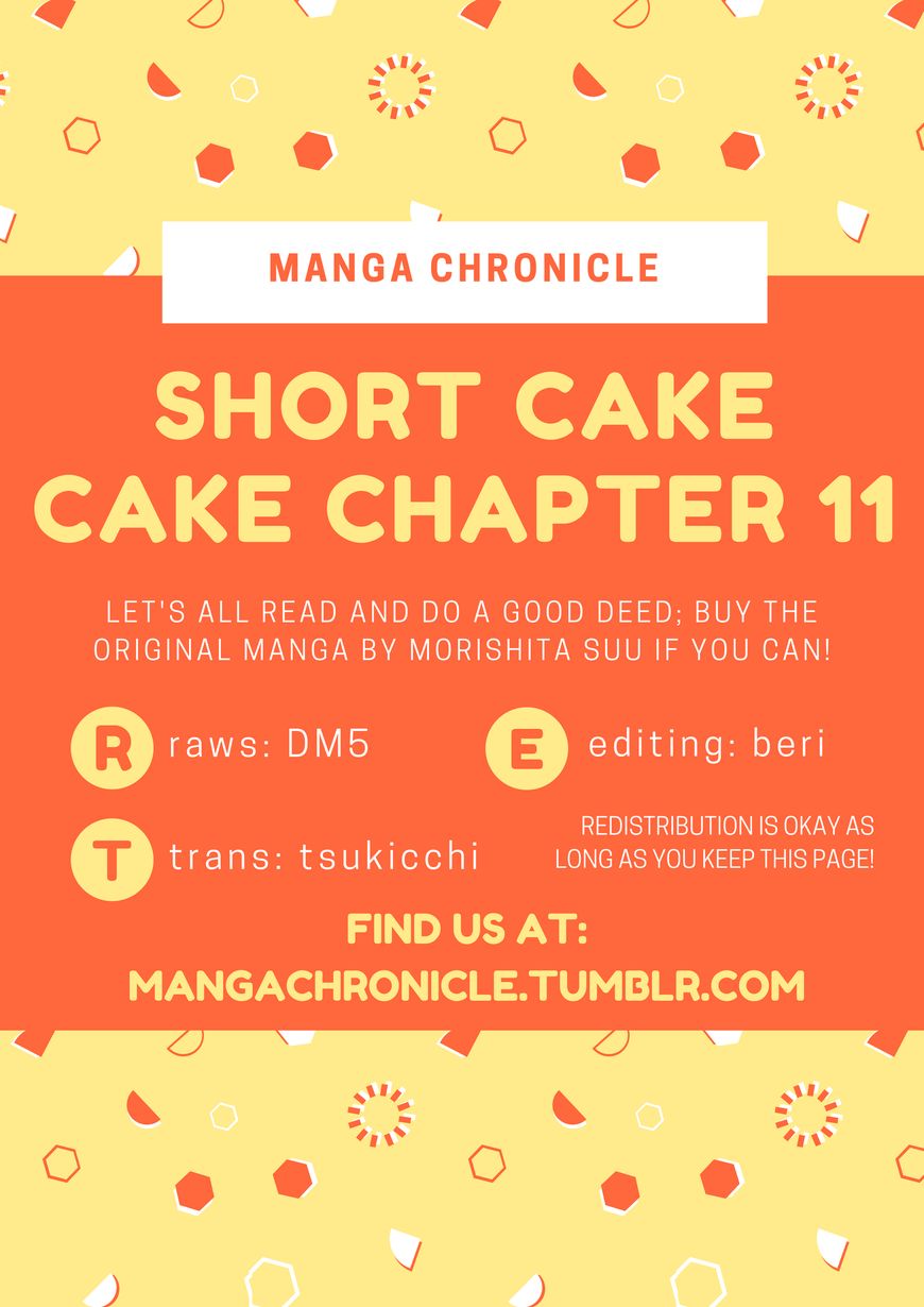 Short Cake Cake Chapter 11 page 1 - Chapter 11