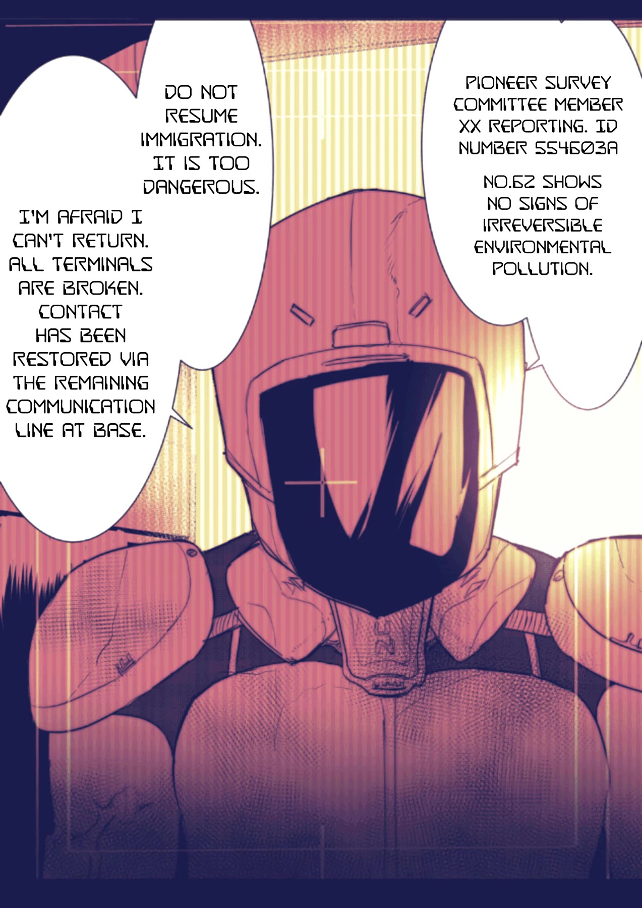 Short Horror Stories Chapter 10 page 1 - Chapter 10: A message received from the Martian frontier