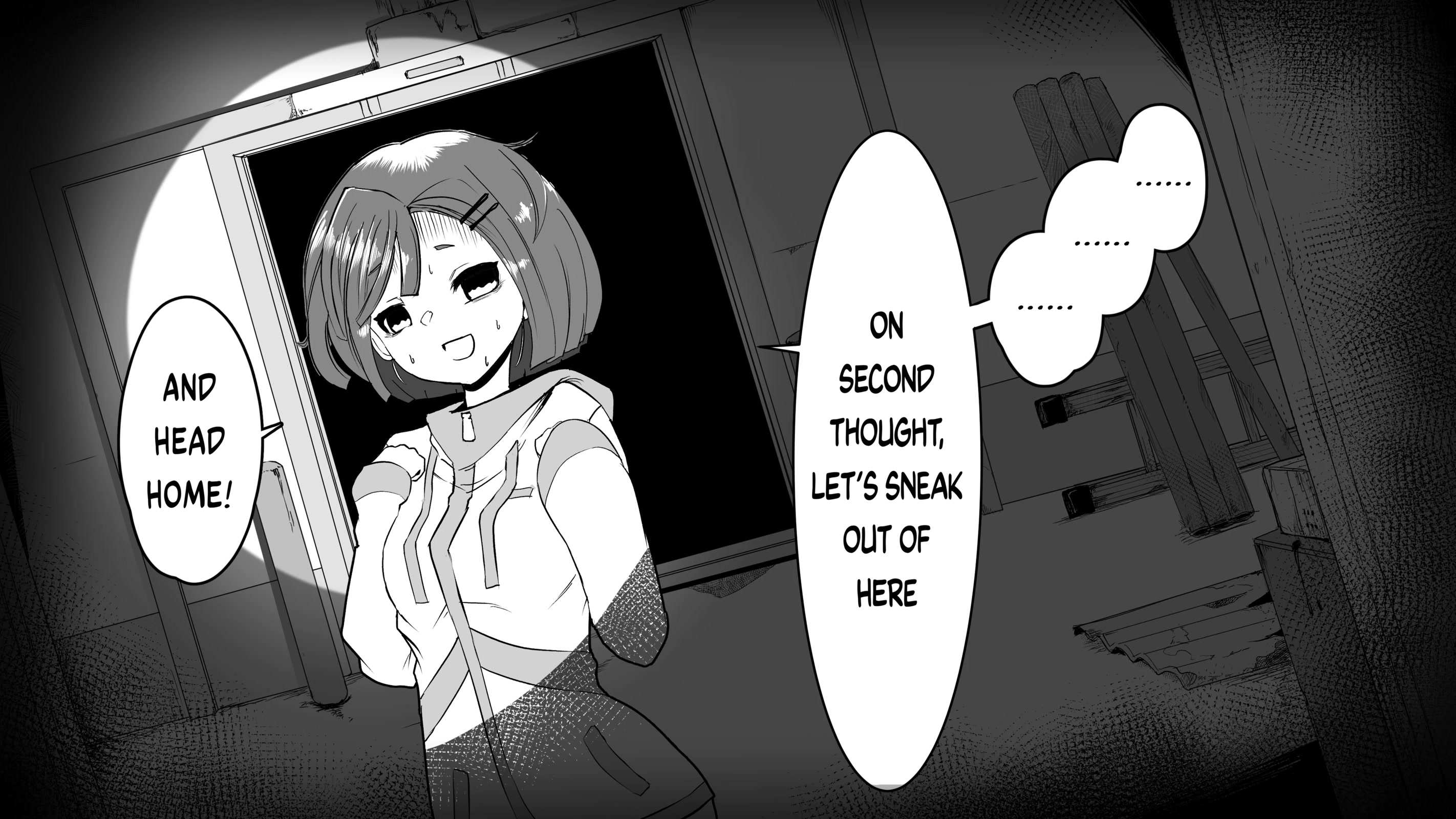 Short Horror Stories Chapter 11 page 4 - Chapter 11: The story of trying to leave a test of courage with a girl