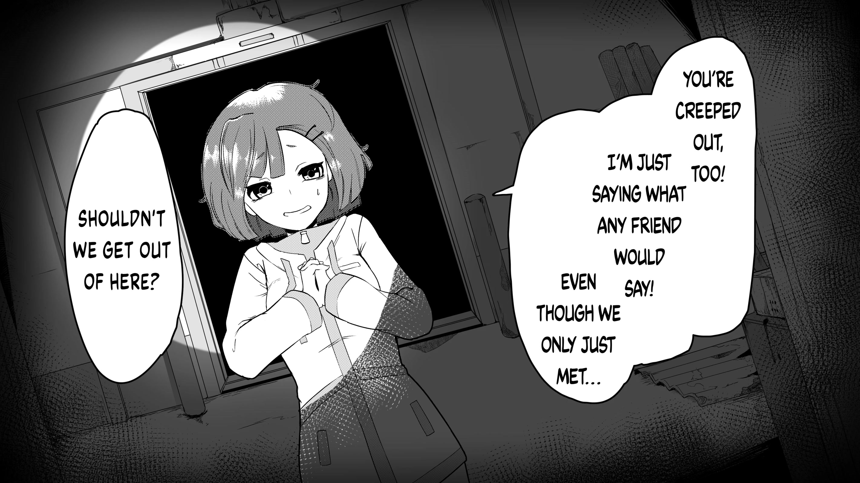 Short Horror Stories Chapter 11 page 5 - Chapter 11: The story of trying to leave a test of courage with a girl
