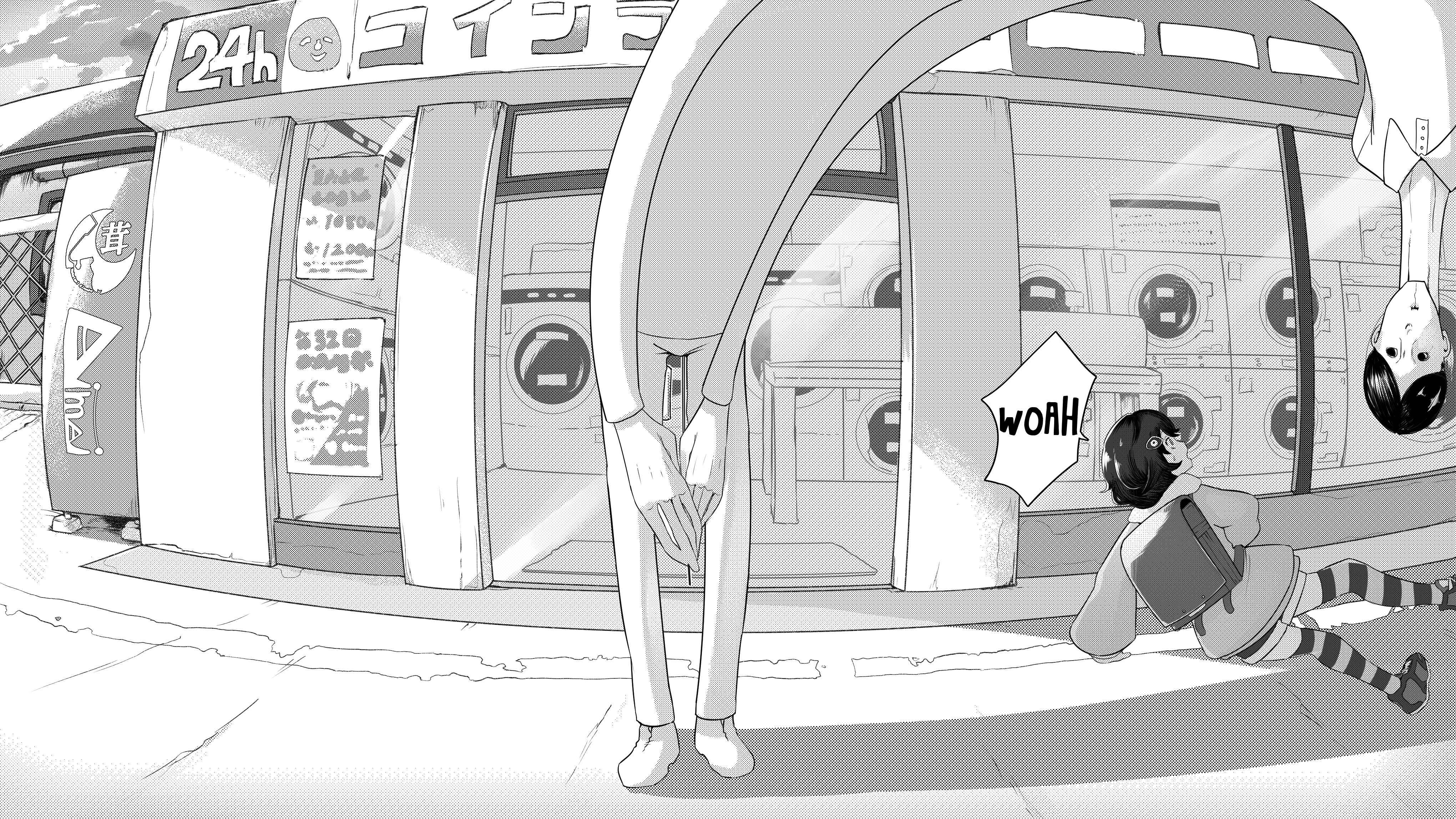 Short Horror Stories Chapter 13 page 7 - Chapter 13: The story of a girl who found a cat on her way to school