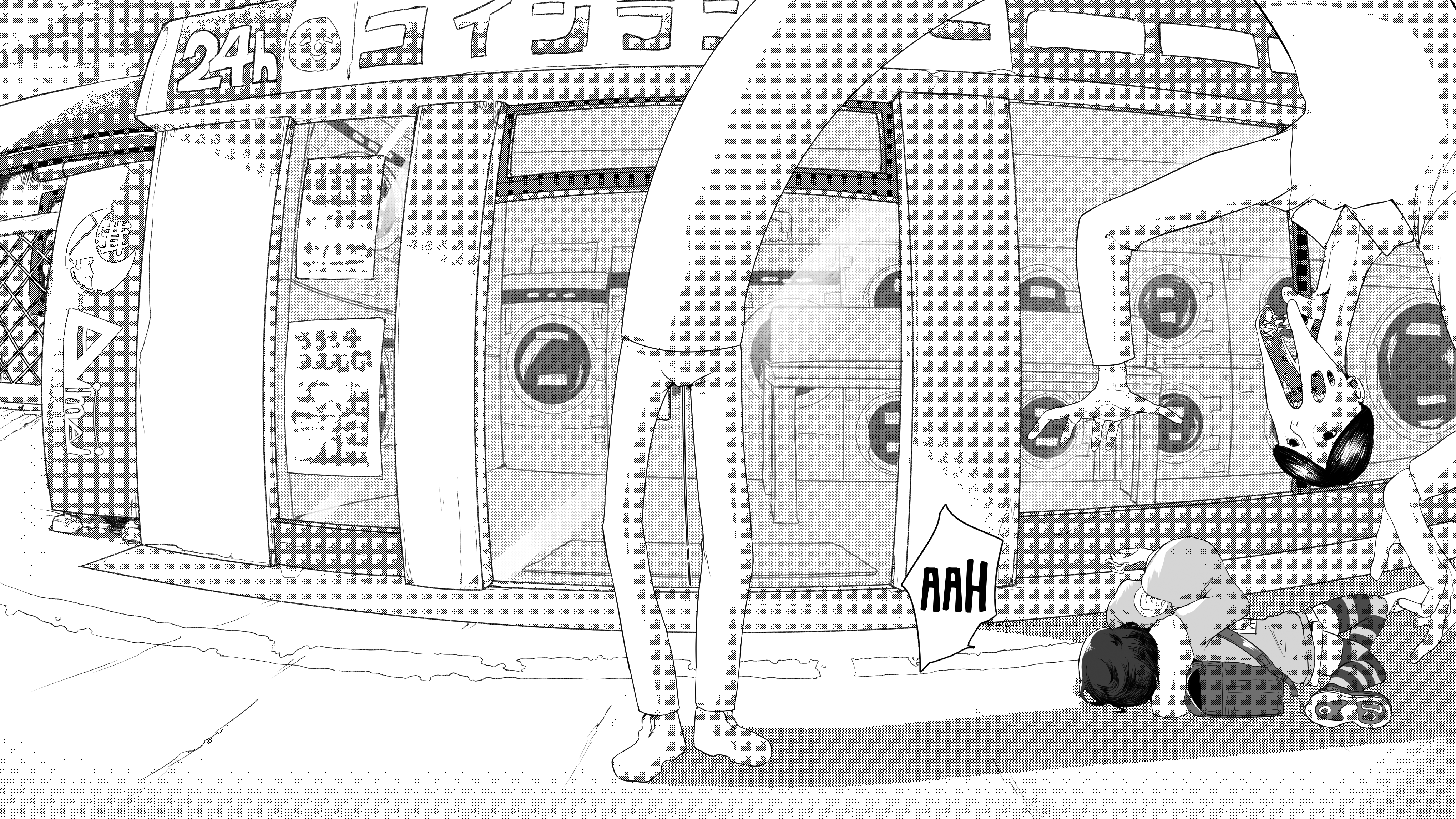 Short Horror Stories Chapter 13 page 8 - Chapter 13: The story of a girl who found a cat on her way to school