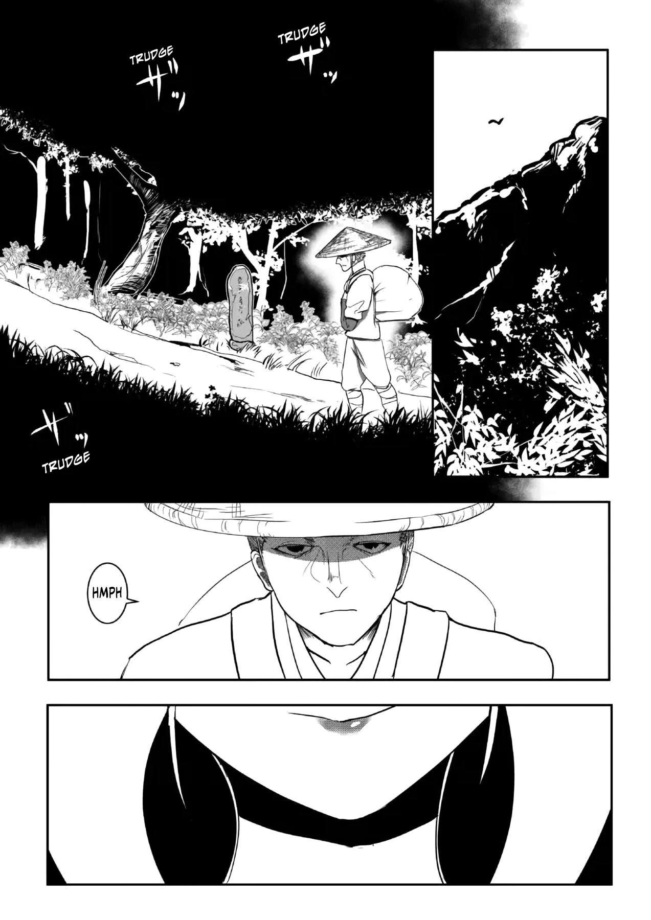 Short Horror Stories Chapter 3 page 1 - Chapter 3: I met a beautiful woman who looked like a widow while I was walking along a mountain path