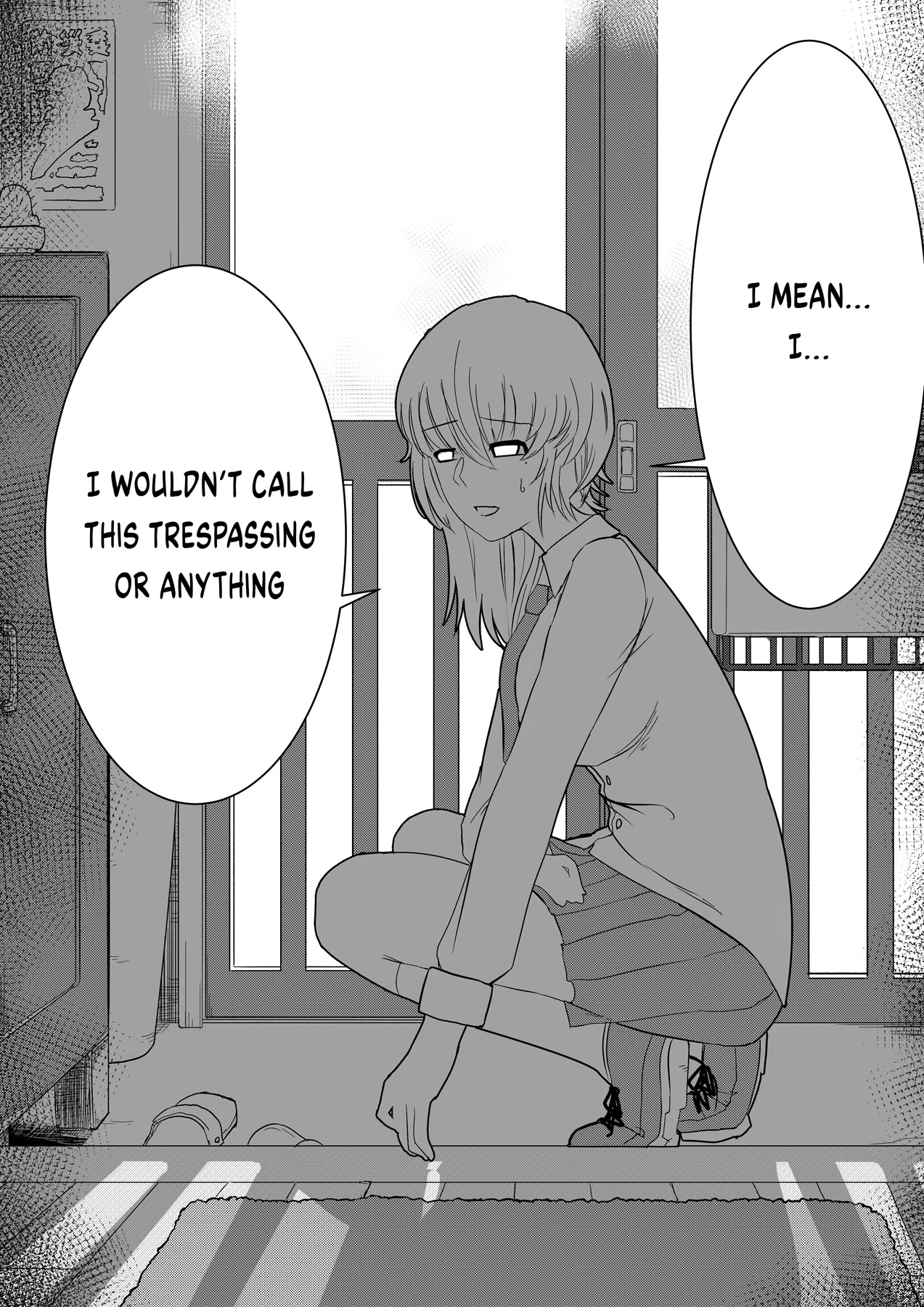 Short Horror Stories Chapter 4 page 2 - Chapter 4: A beautiful stranger was at my door