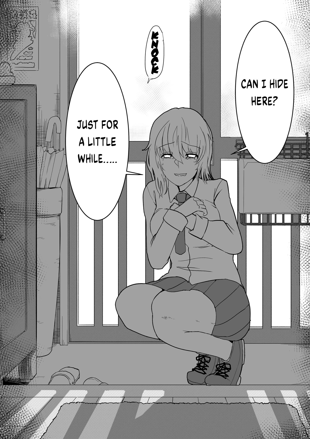 Short Horror Stories Chapter 4 page 3 - Chapter 4: A beautiful stranger was at my door