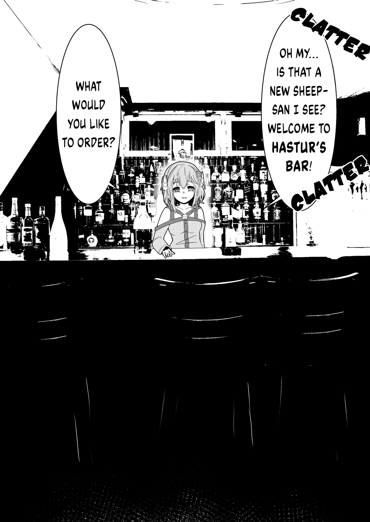 Short Horror Stories Chapter 6 page 1 - Chapter 6: A story about getting lost and coming into a bar with a cute girl