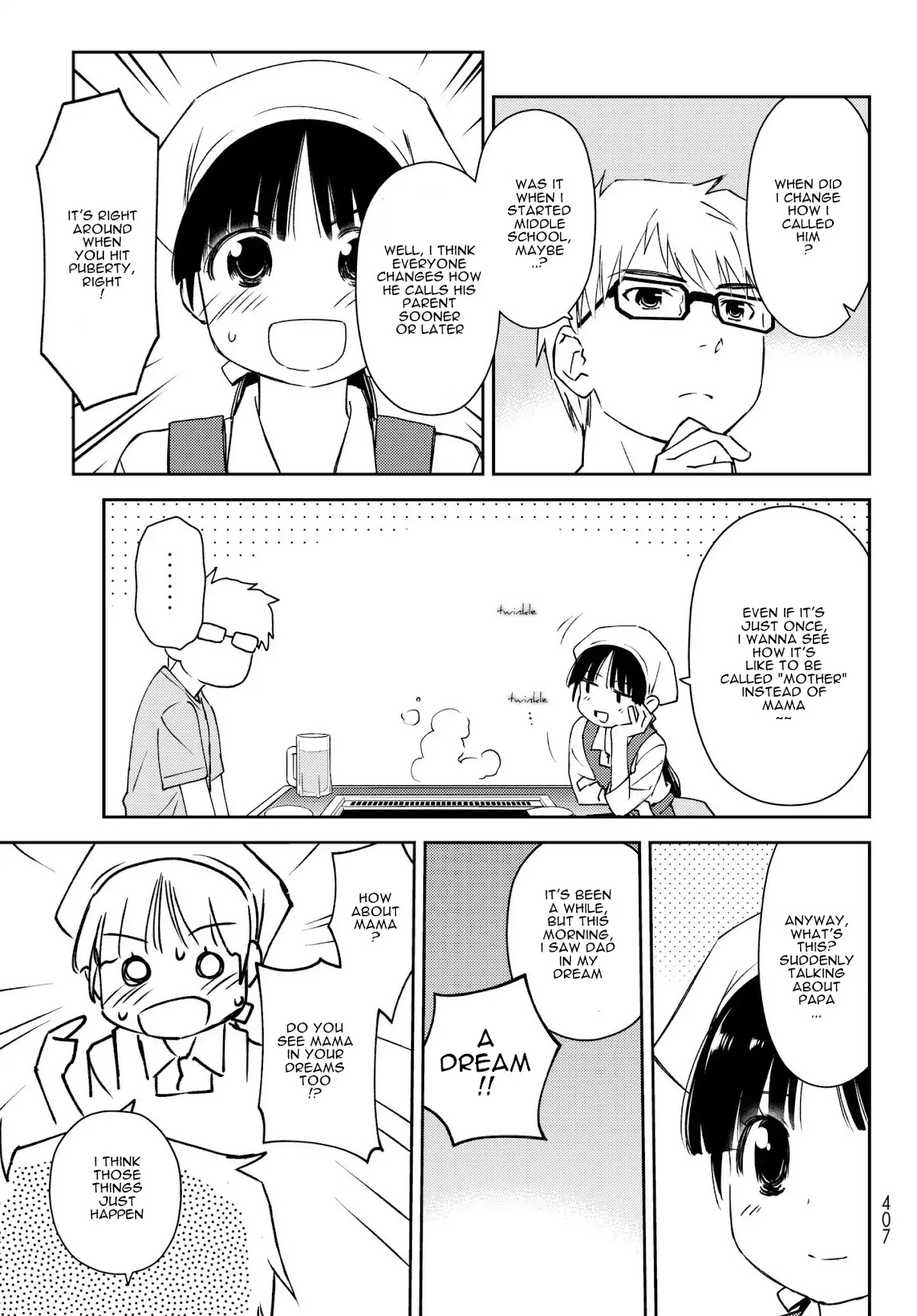 Shougakusei ga Mama demo Ii desu ka? Chapter 10 page 17 - Chapter 10: Mama wa Kaettekitayo "Mama Came Home"